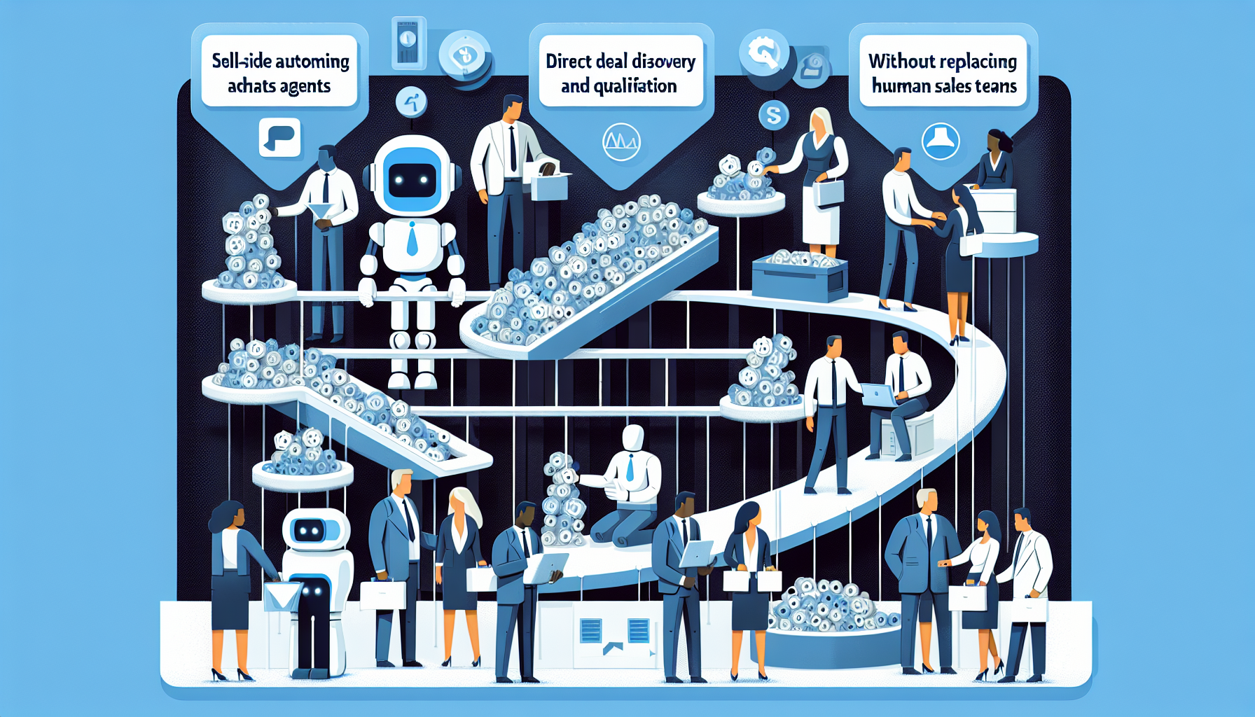 How Sell-Side AI Agents Can Automate Direct Deal Discovery and Qualification Without Replacing Human Sales Teams